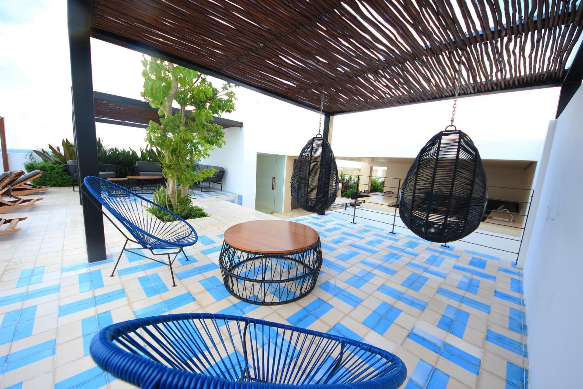Apartment Near The Beach, Rooftop, Pool, Sea View. Playa del Carmen Buitenkant foto